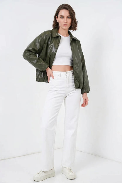 Kadın Klasik Yaka Oversize Ceket