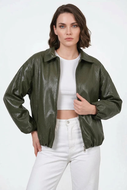Kadın Klasik Yaka Oversize Ceket