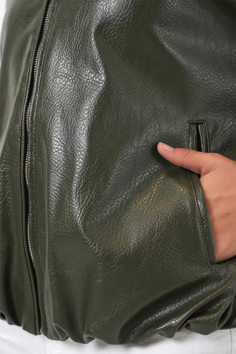 Kadın Klasik Yaka Oversize Ceket