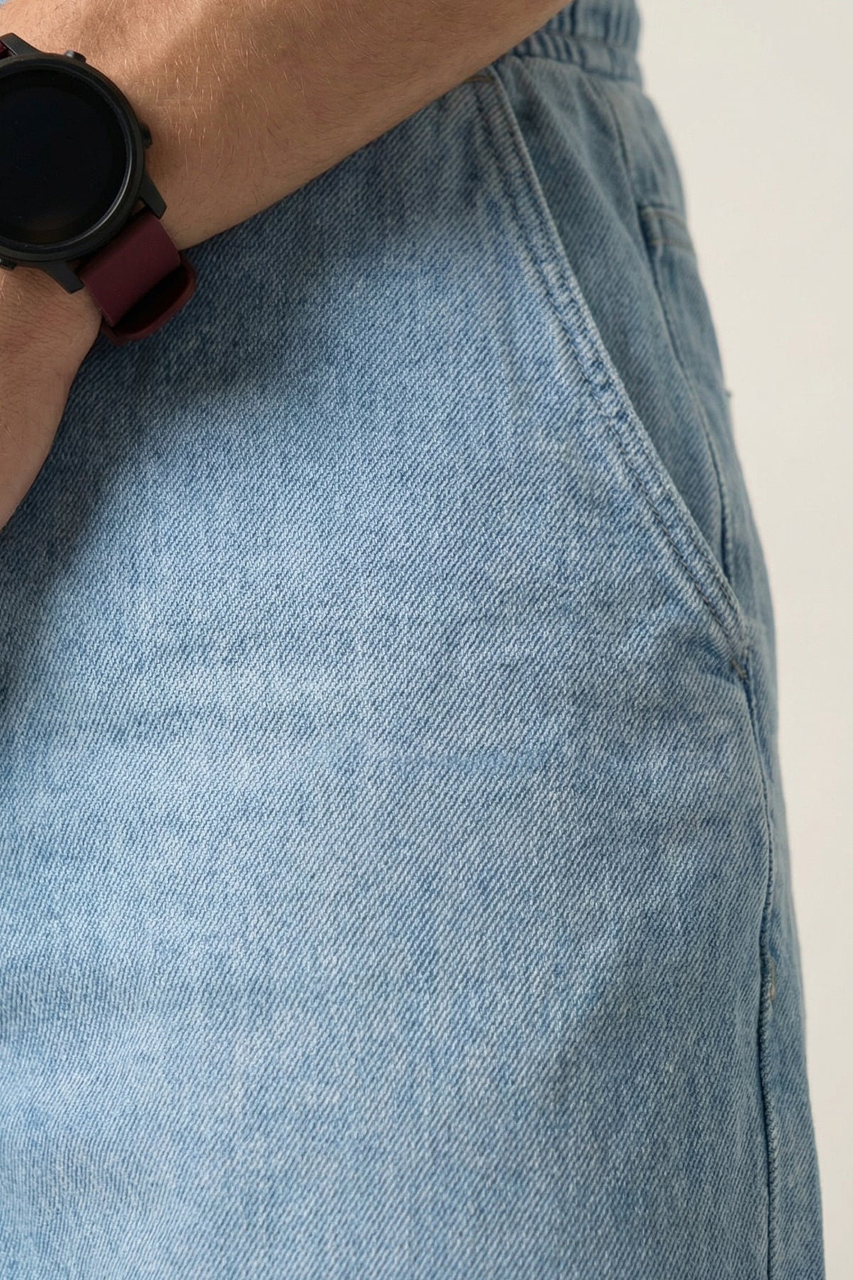 Erkek Rahat Kesim Denim Pantolon