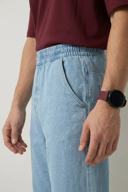 Erkek Rahat Kesim Denim Pantolon