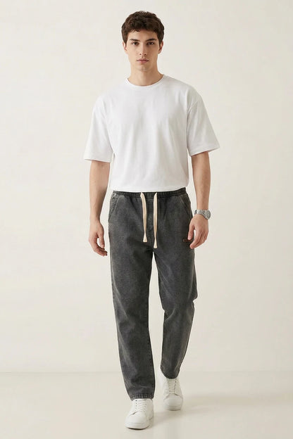 Erkek Rahat Kesim Denim Pantolon