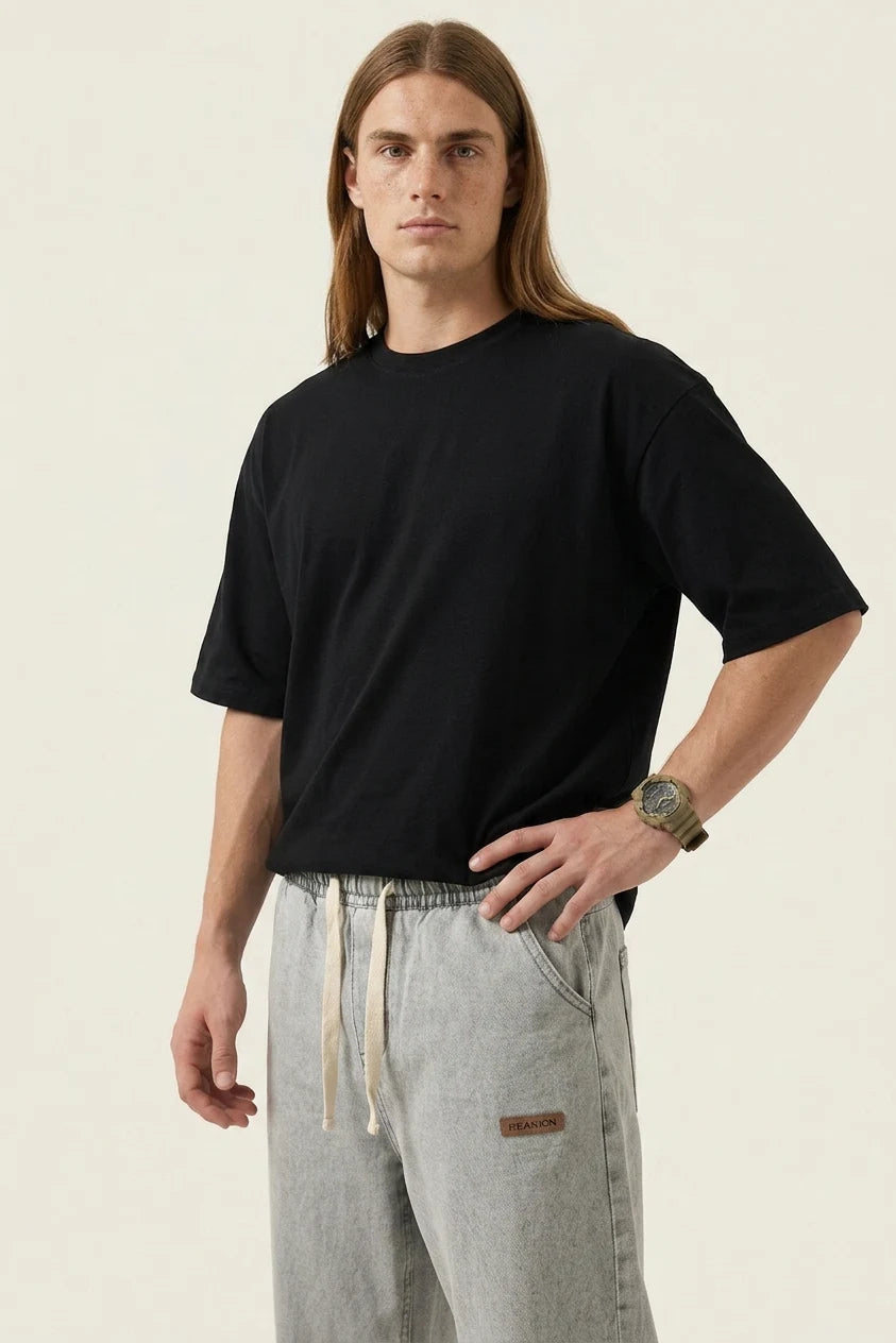 Erkek Rahat Kesim Denim Pantolon