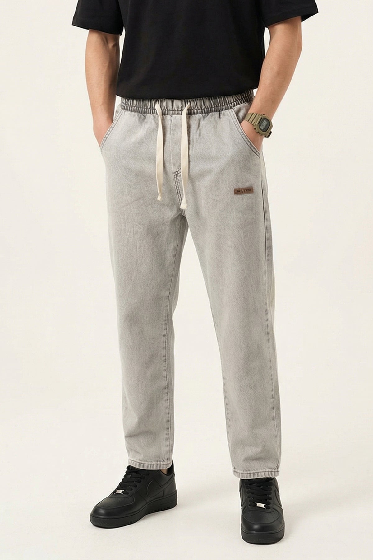 Erkek Rahat Kesim Denim Pantolon