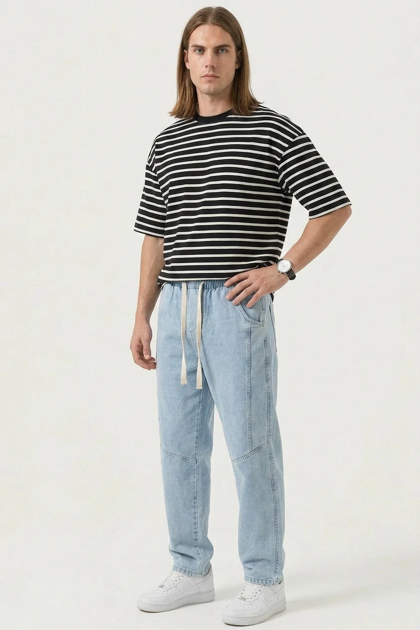 Erkek Rahat Kesim Denim Pantolon