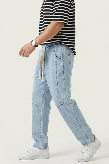 Erkek Rahat Kesim Denim Pantolon