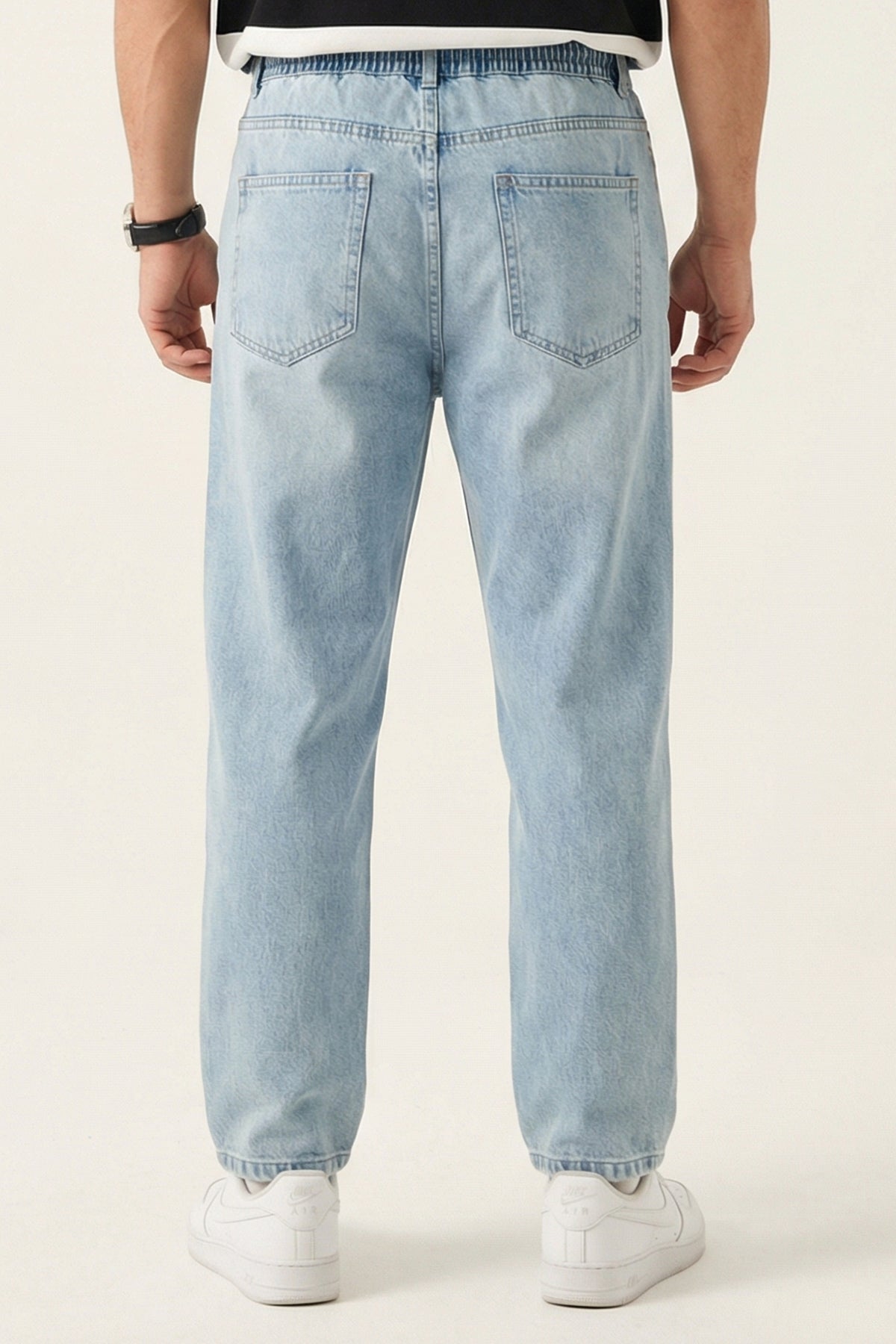 Erkek Rahat Kesim Denim Pantolon