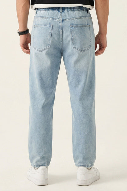 Erkek Rahat Kesim Denim Pantolon