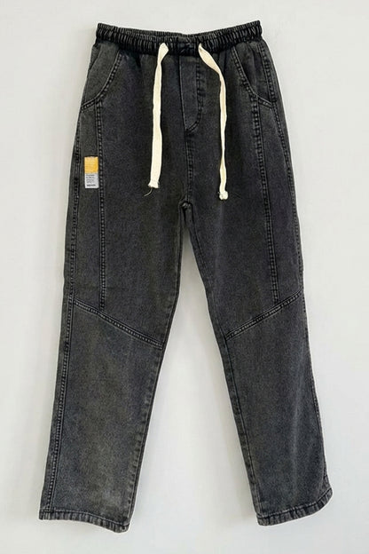 Erkek Rahat Kesim Denim Pantolon