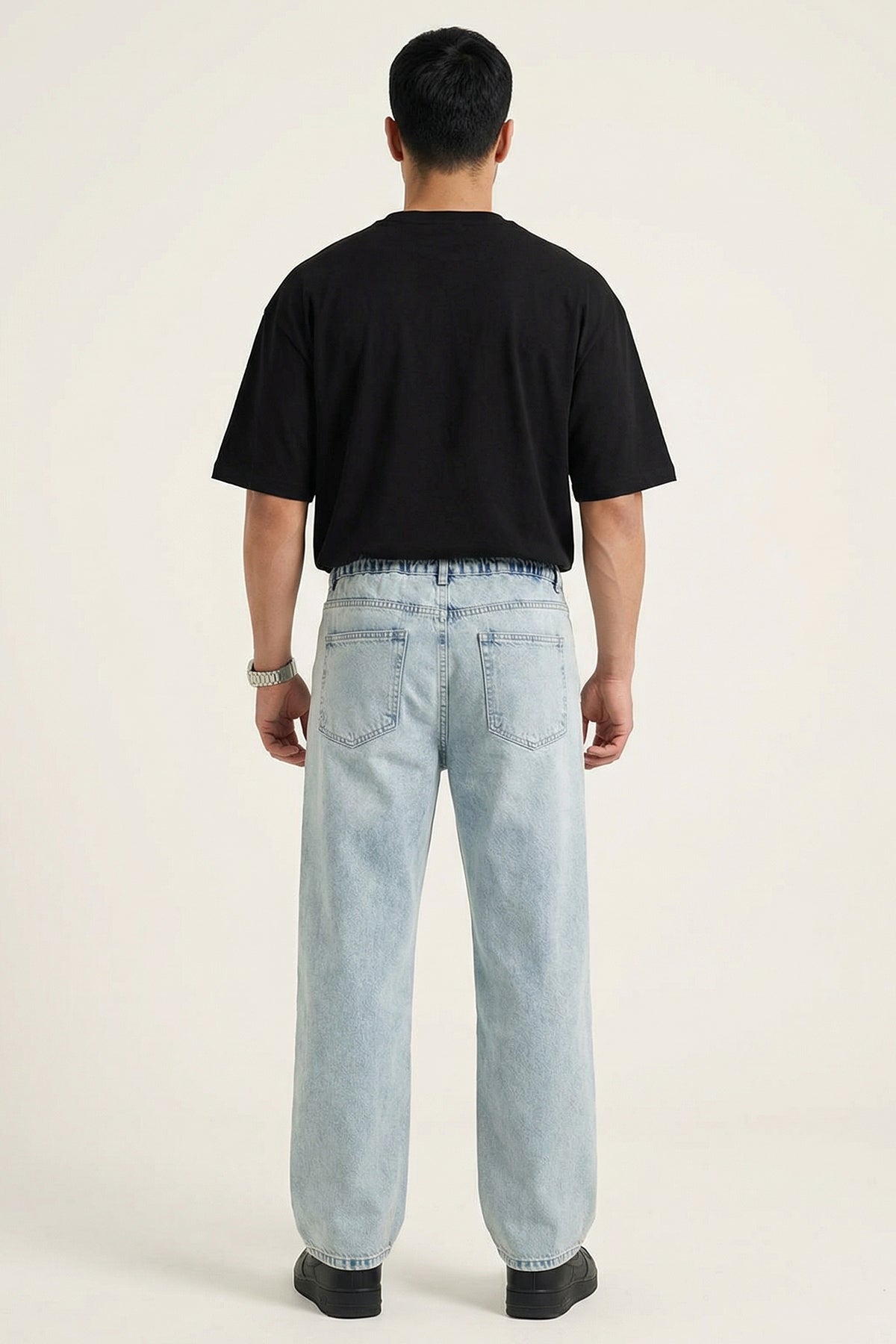 Erkek Rahat Kesim Denim Pantolon