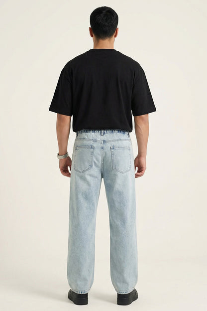 Erkek Rahat Kesim Denim Pantolon