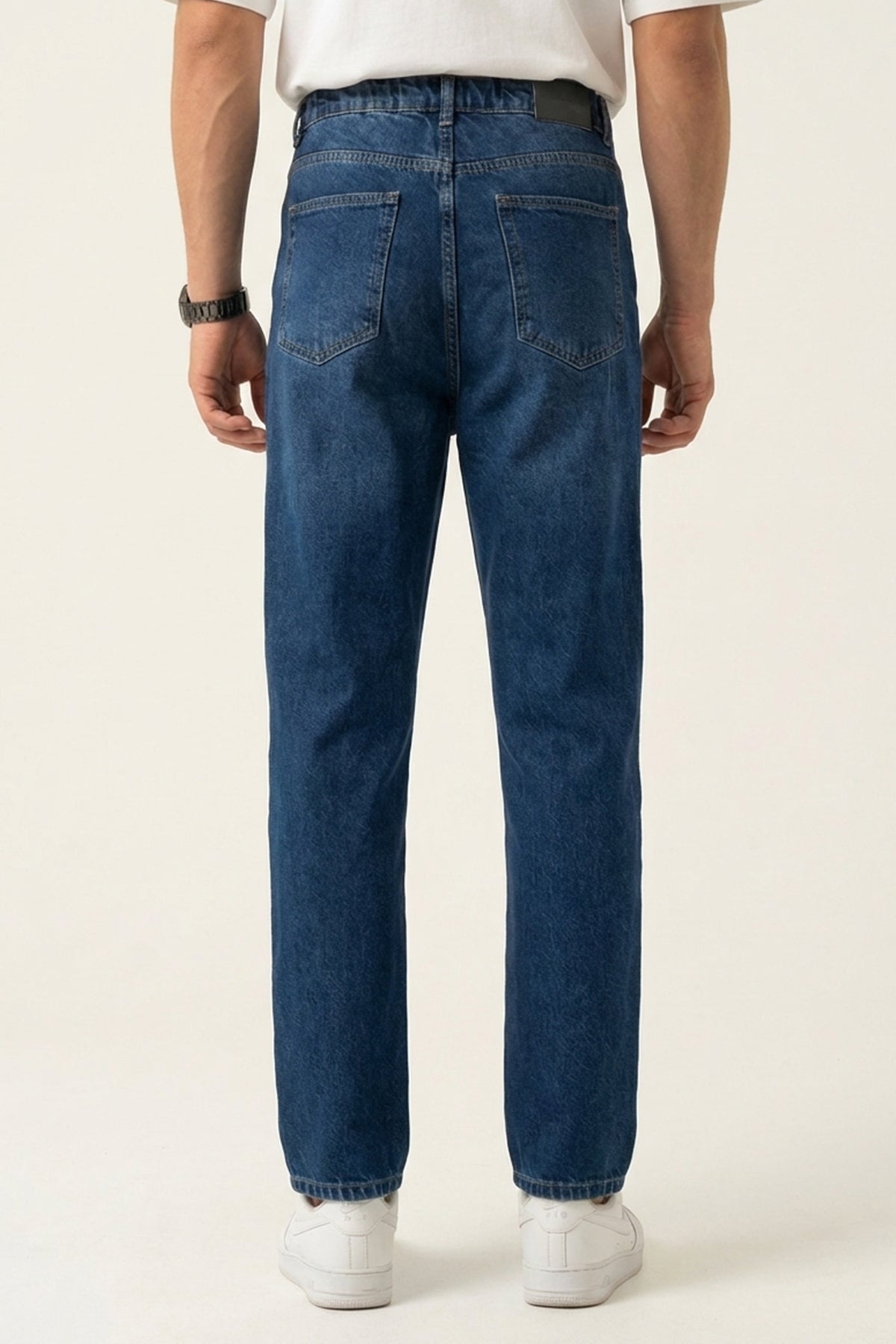 Erkek Rahat Kesim Denim Pantolon