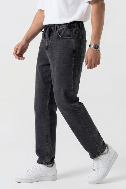 Erkek Rahat Kesim Baggy Denim Pantolon