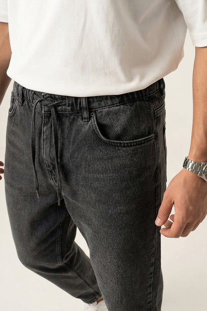 Erkek Rahat Kesim Baggy Denim Pantolon