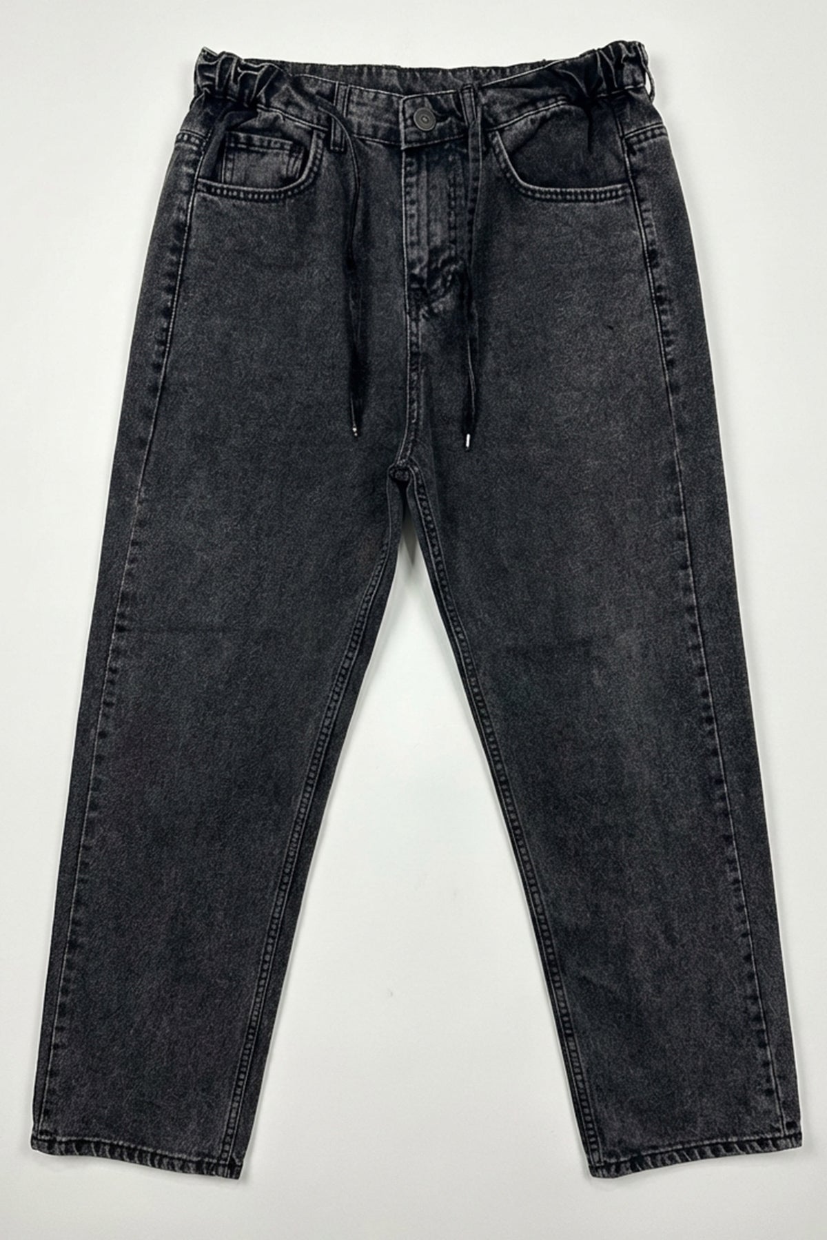 Erkek Rahat Kesim Baggy Denim Pantolon