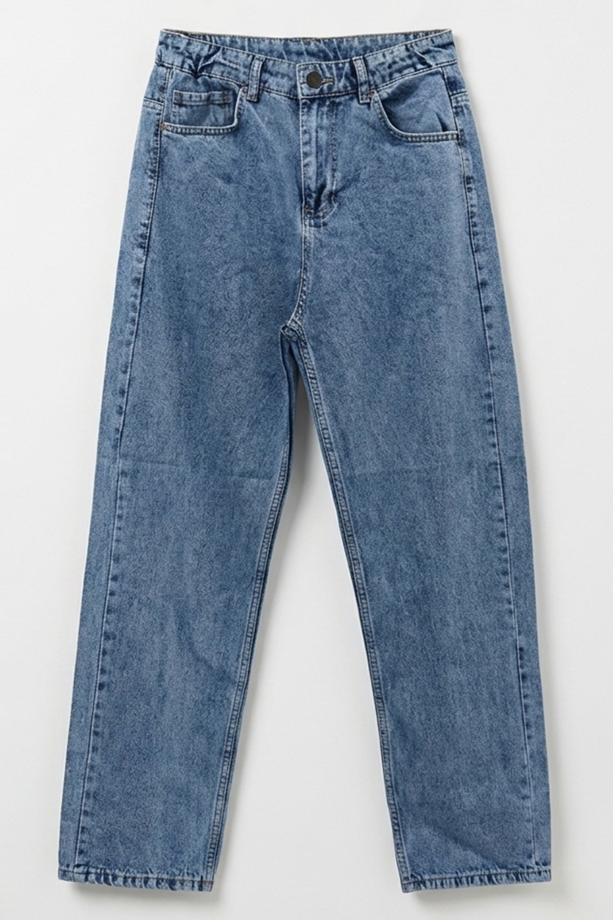 Erkek Rahat Kesim Denim Pantolon