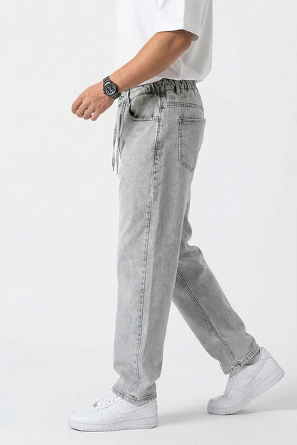 Erkek Rahat Kesim Baggy Denim Pantolon