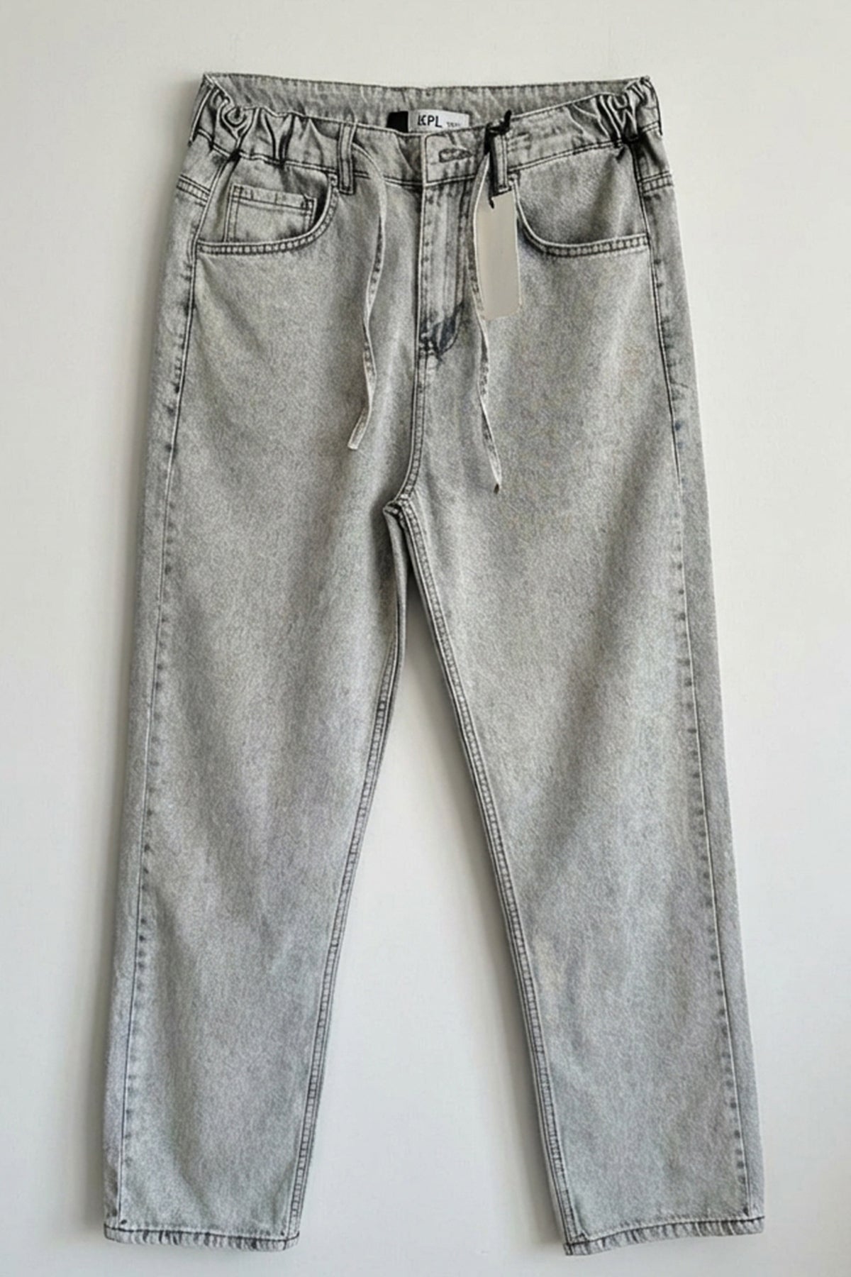 Erkek Rahat Kesim Baggy Denim Pantolon