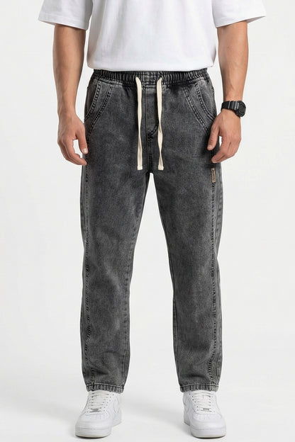 Erkek Rahat Kesim Baggy Denim Pantolon