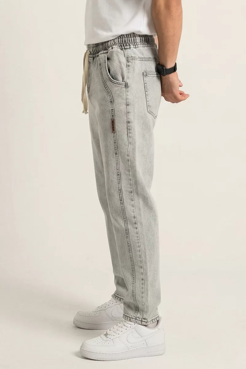 Erkek Rahat Kesim Denim Pantolon
