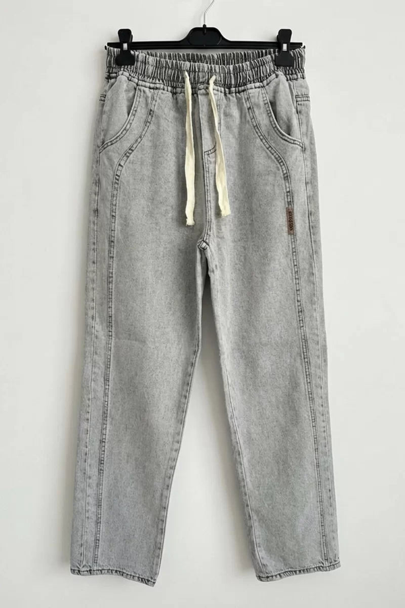 Erkek Rahat Kesim Denim Pantolon