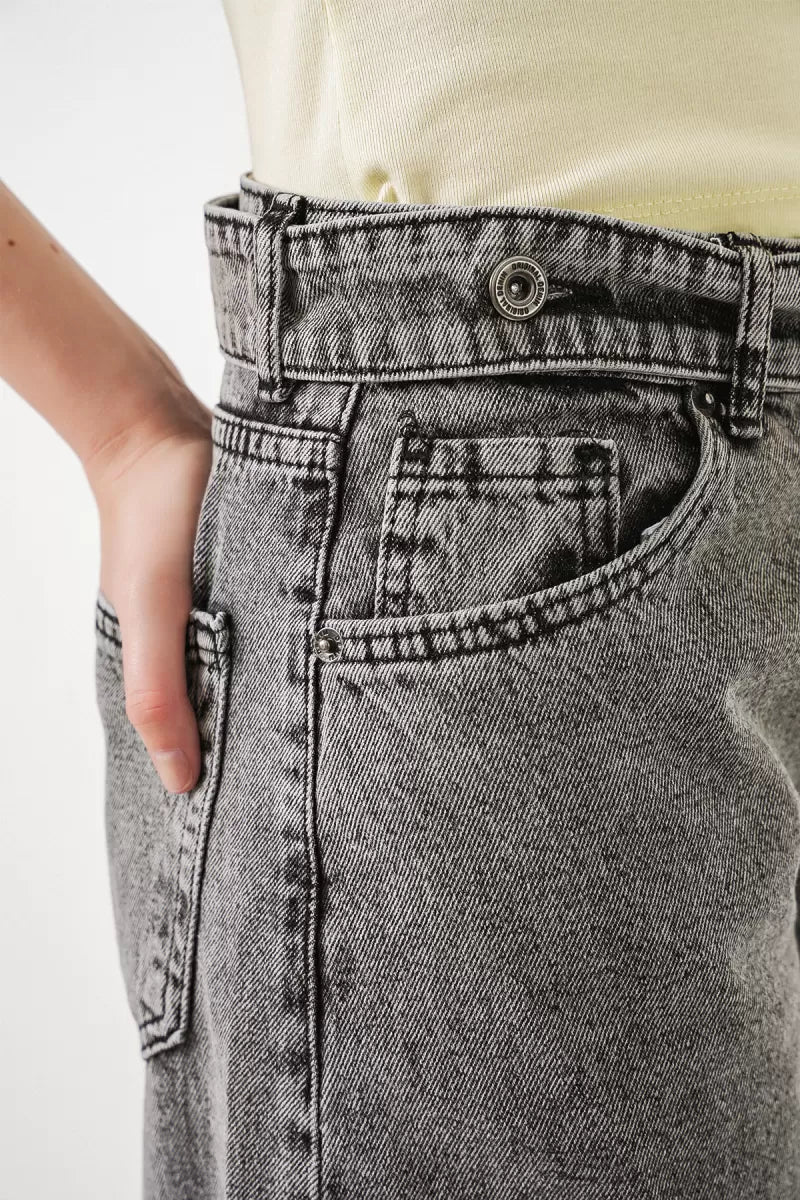 Kadın Yüksek Bel Kot Pantolon