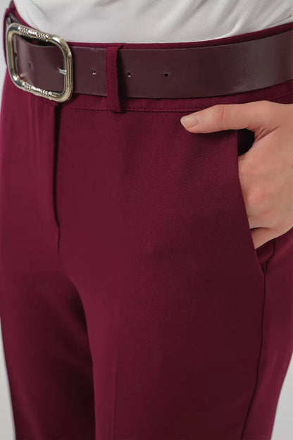 Kadın Kemerli Pantolon