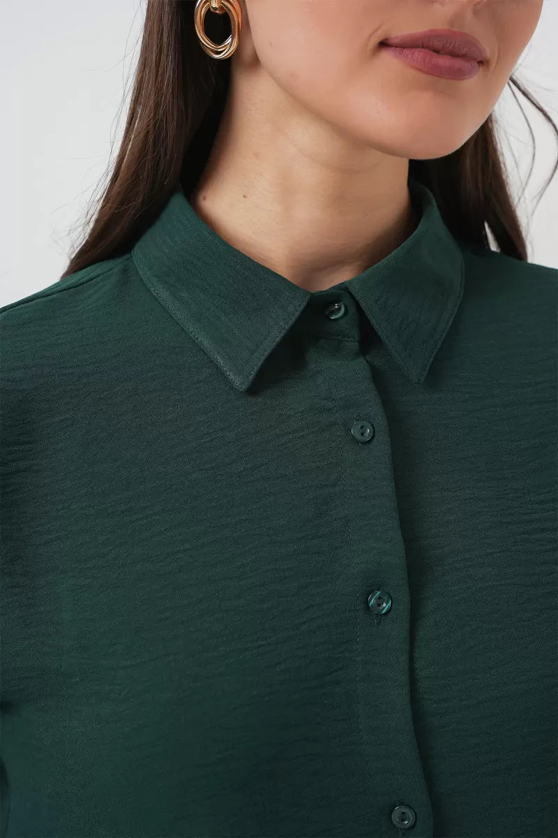 Kadın Gömlek Yaka Oversize İkili Takım – Renk Seçenekleri 1