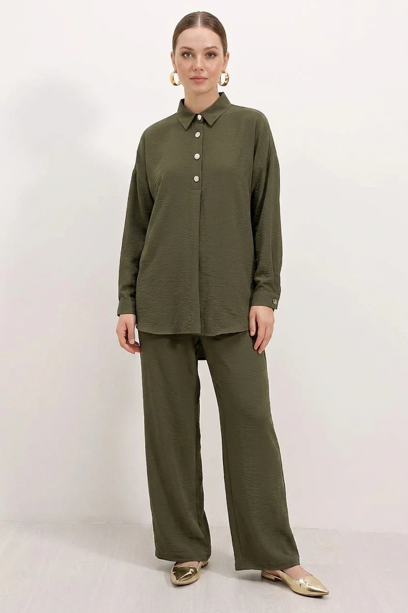 Kadın Oversize Kesim Takım