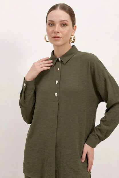 Kadın Oversize Kesim Takım